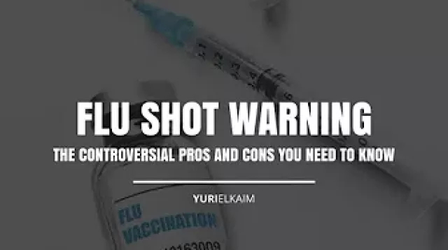 Flu Shot Warning