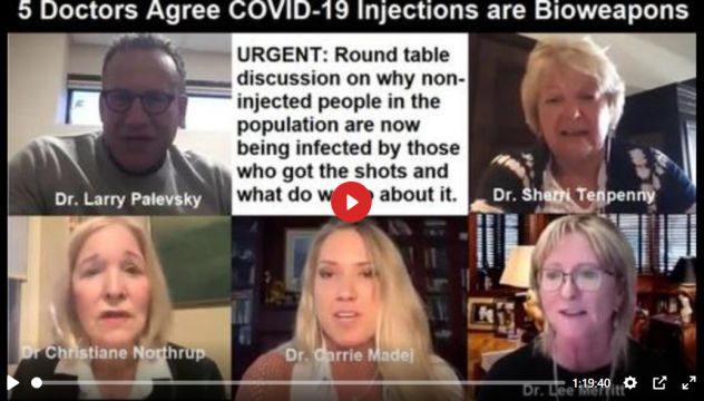 5 DOCTORS AGREE THAT COVID-19 INJECTIONS ARE BIOWEAPONS AND DISCUSS WHAT TO DO ABOUT IT