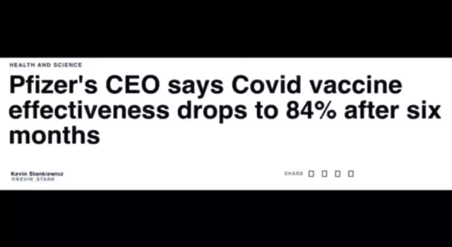 Devolution of COVID vaccine efficacy right before your eyes