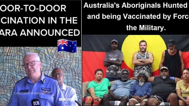 Australia Military Going Door to Door to Hunt Down Unvaccinated Aboriginals to Force Inject Them