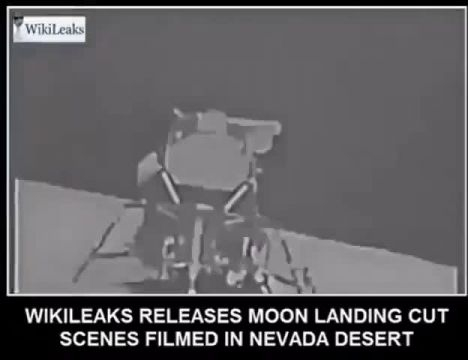 Wikileaks Posts Moon Landing and Rehersal Footage (hmmmmm....)