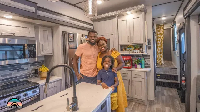 Family of 3 in Spacious RV — Debt Free & Intentional Living