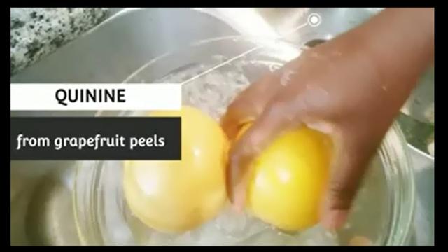 Boiling Grapefruit Peels for Quinine - Nature's Hydroxychloroquine