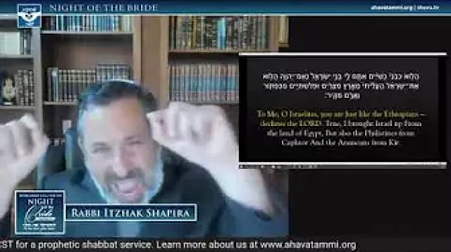 Prophetic Word - Africa has the seed of Israel - Rabbi Itzhak Shapira
