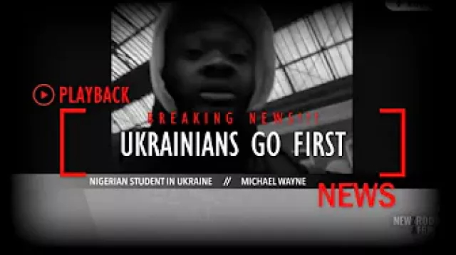 BACK OF BUS: African Shot at, Kicked off Trains, Stranded & Missing... White Ukrainians Priority #1