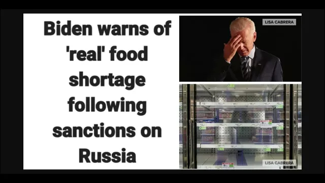 Biden: The Food Shortage Is Getting Real
