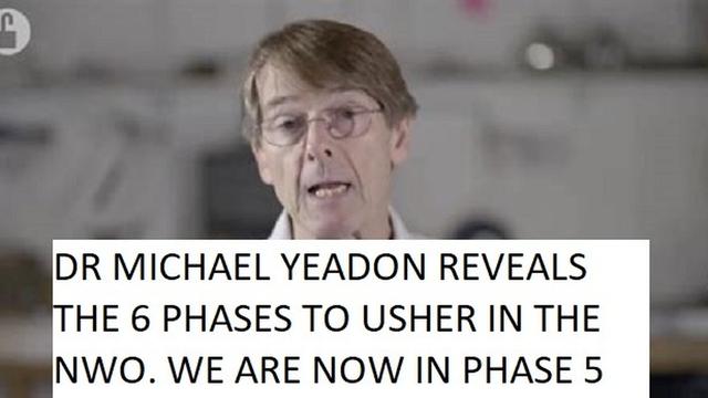 DR MICHAEL YEADON: TIMETABLE TO TYRANNY - THE PATHWAY TO THE NEW WORLD ORDER