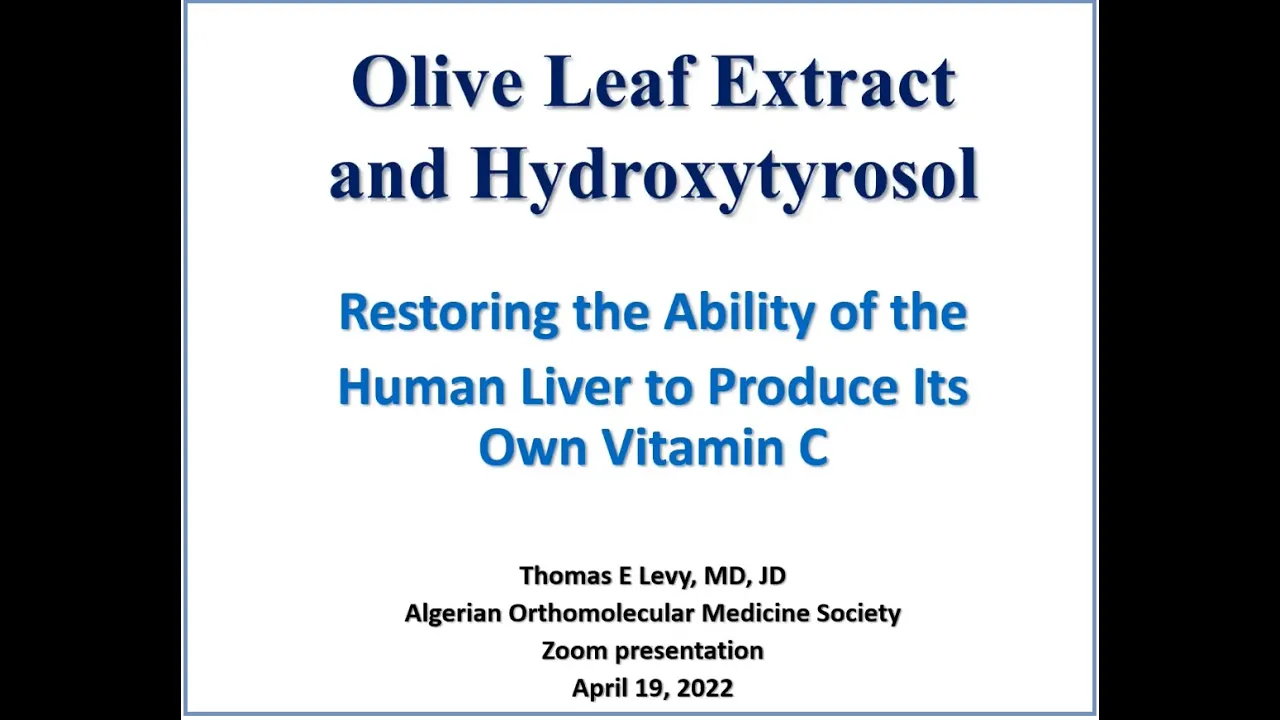 The Restoration of Vitamin C Synthesis in Humans by Thomas E. Levy, MD, JD