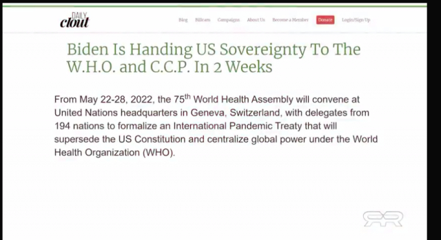 GREG REESE REPORT, U.S. SOVEREIGNTY VOTE MAY 22-28, 2022