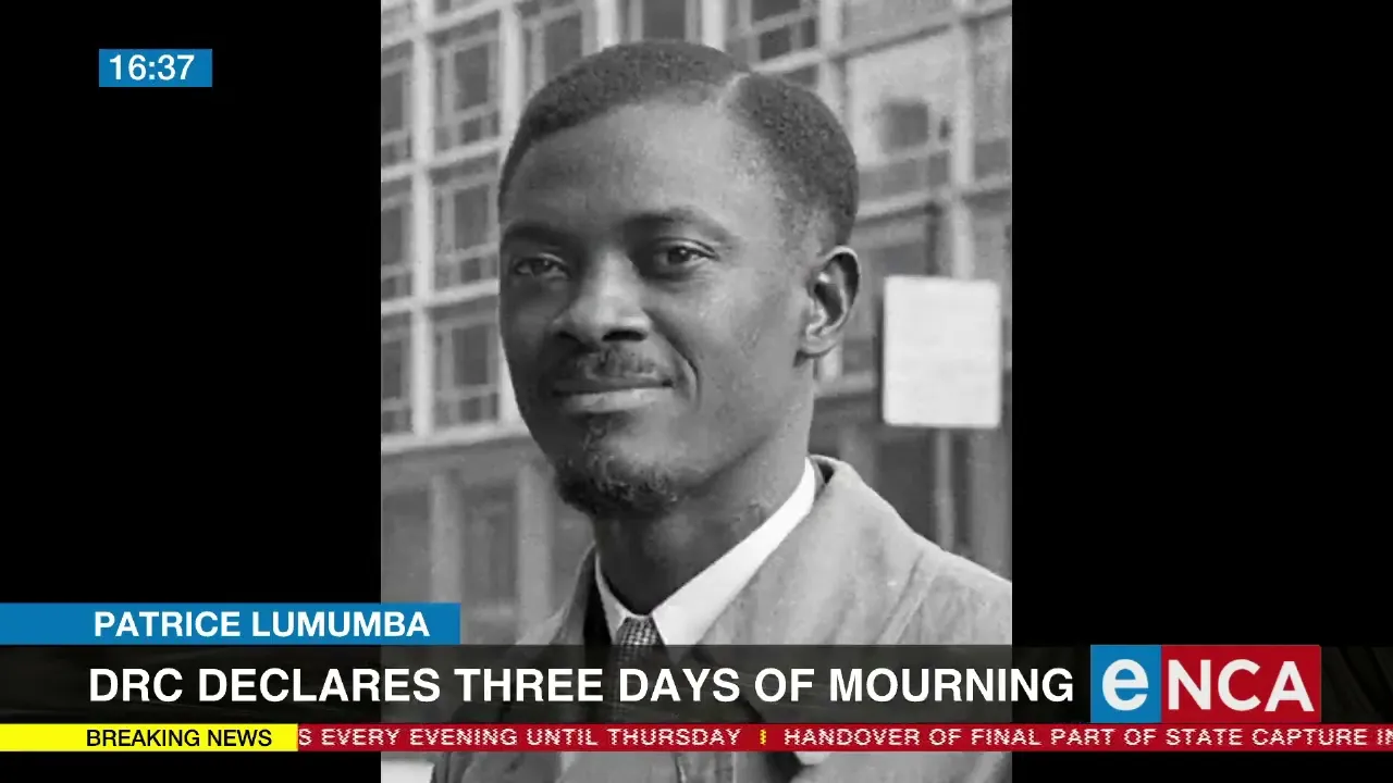 Patrice Lumumba's remains brought home
