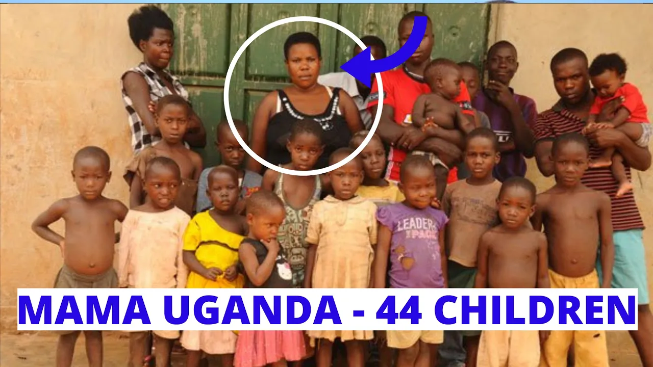 Discover Africa's Most Fertile Woman, A Ugandan Woman Who Gave Birth To 44 Children Before  Age 38