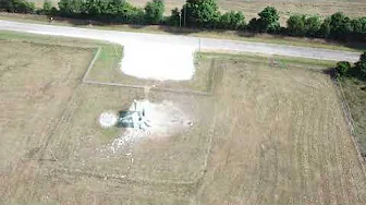Georgia Guidestones Destruction - aerial video