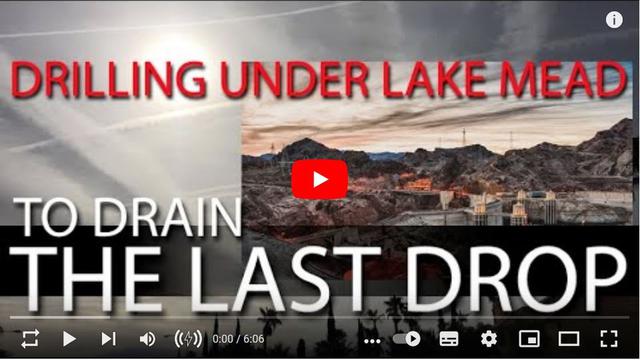 Drilling Under Lake Mead To Drain The Last Drop