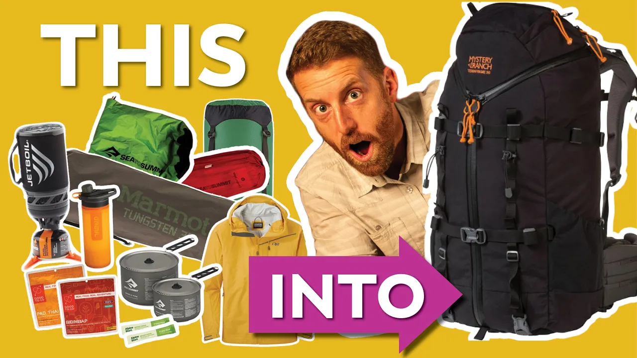 How to Fit Everything You Need for Backpacking in Your Pack
