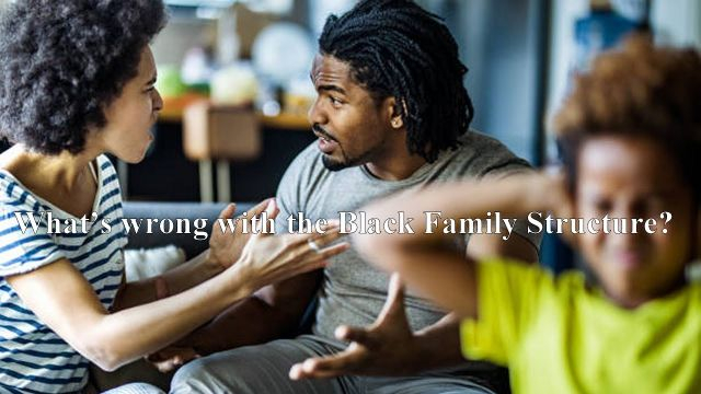 What’s wrong with the Black Family Structure? Family life Series