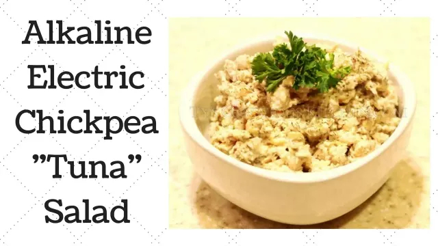 Chickpea ''Tuna'' Salad Dr. Sebi Alkaline Electric Recipe