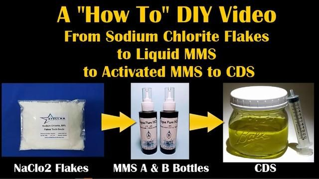 From Flakes to MMS to CDS: A Chlorine Dioxide ''How To'' (comprehensive) Video for making it at home