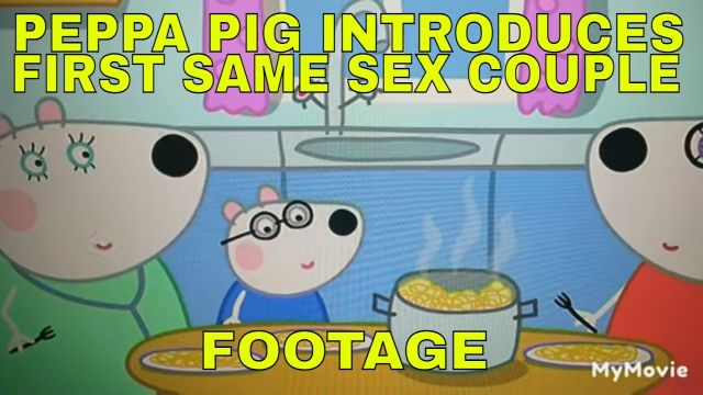 PEPPA PIG introduces first SAME SEX COUPLE on show FOOTAGE | New LESBIAN parents on Peppa Pig