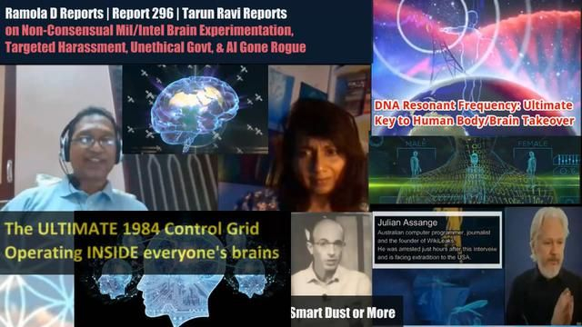 Global Brain Enslavement, DNA Bioresonance, & Exotic Military Tech: Tarun Ravi Reports | Report 296
