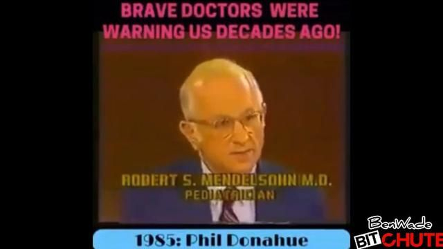 This was filmed in 1985, a year before Vaccines became Liability Free