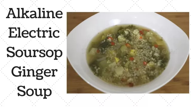Soursop Ginger Soup Dr. Sebi Alkaline Electric Recipe