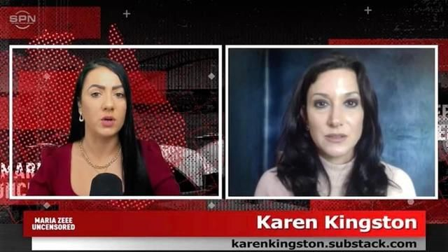Karen Kingston- People now connected to the demonic realm through MRNA poison jab injection nanotech