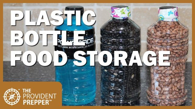 How to Package Dry Foods in Plastic Bottles for Long Term Food Storage