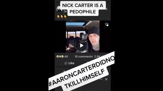 ONE OF AARON CARTER'S LAST VIDEOS PLEADING FOR HELP