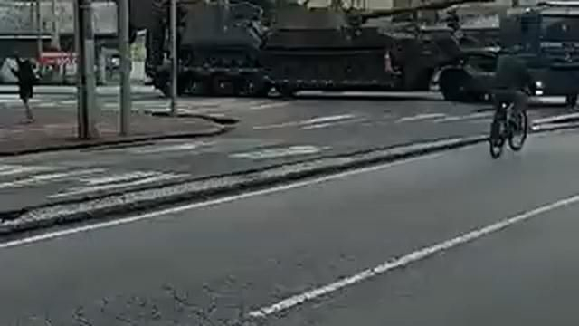 The Army Is Moving In Tanks To Protect The Communist Regime Change In Brazil....