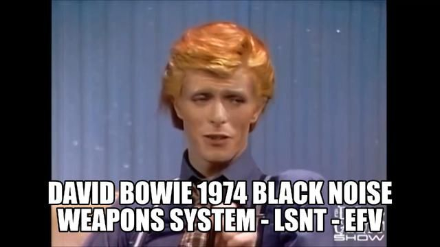 YOU DONT NEED NUCLEAR WEAPONS! David Bowie 1974 & 1999 Black Noise Weapons System, Genocide & Tranhu