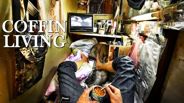 Life Inside Hong Kong's Suffocating & Decrepit 'Coffin Homes'...