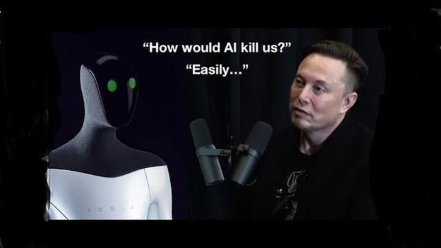 Stunning AI shows how it would kill 90%. w Elon Musk.