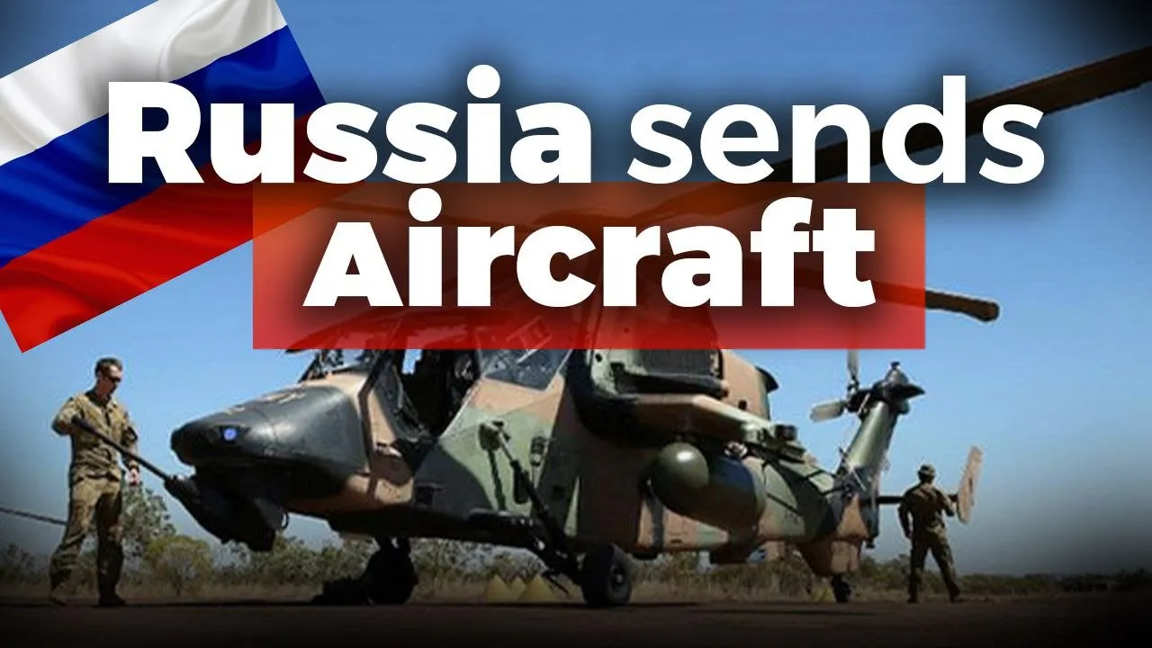 Russia Sends Warplanes And Helicopters To Mali