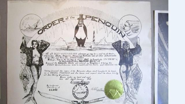 Richard Byrd's Masonic Order of The Penguin & Antarctica Lodge #777