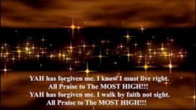 ALL PRAISE TO THE MOST HIGH