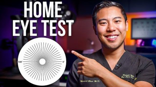 Home Eye Test! If you fail, see an EYE DOCTOR!