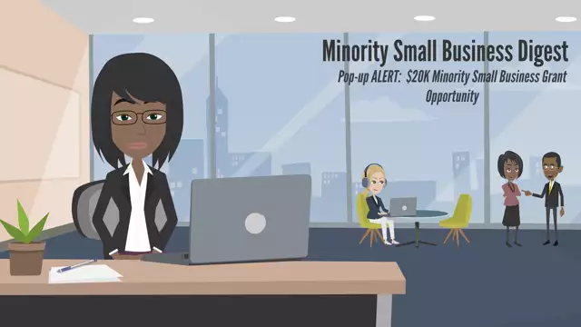 Pop-up ALERT - 2: $20K Minority Small Business Grant Opportunity