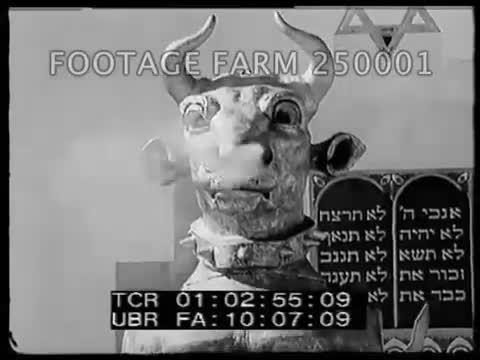 Jewish Historical Pageant At World's Fair - MOLECH WORSHIP 1933