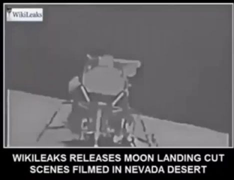 Moon Landing Cut Released by Wikileaks?
