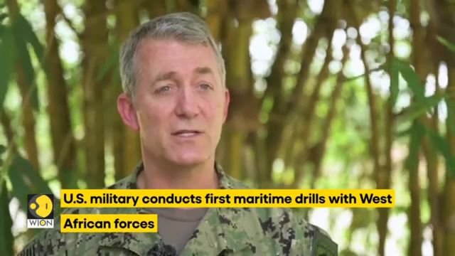 US military conducts first maritime drills with West African forces amid rising insurgency in Africa