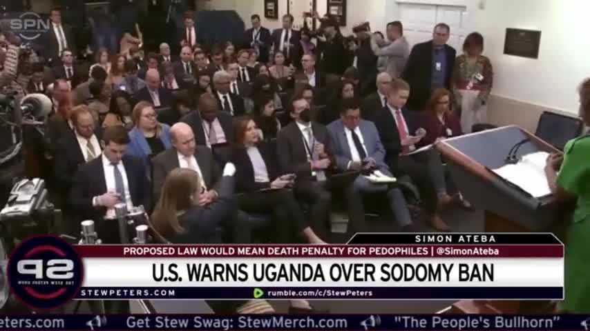 U.S. THREATENS Uganda Over Anti-Gay Law- America Stands For SODOMY On World Stage