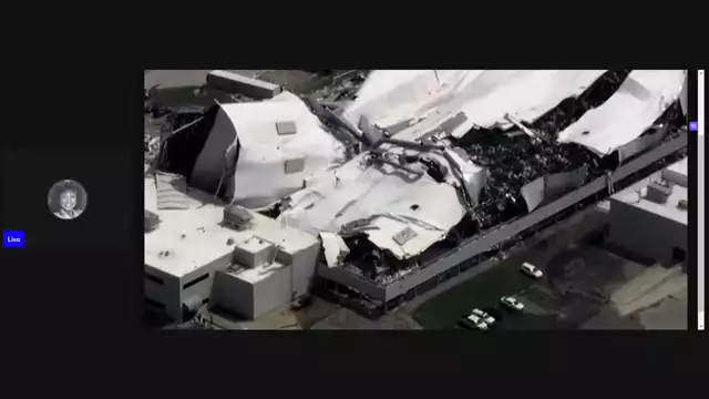 Pfizer facility in NC destroyed by a tornado packing winds of up to 135 mph