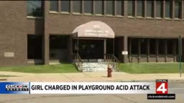 12-year-old charged in playground acid attack of girl in Detroit