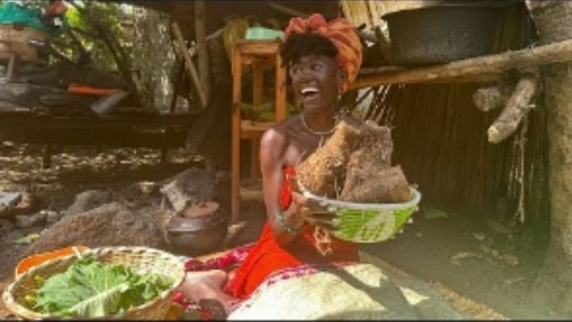 Did you know that Yam can be cooked this way? - Healthy Foods in a Ugandan village