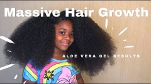 Aloe Vera Gel for Massive Hair Growth - Waist/Butt Length Natural Hair