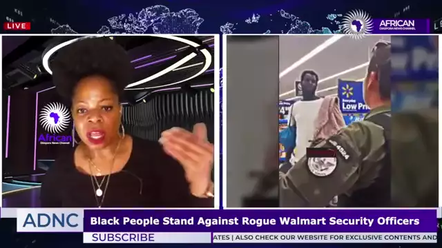 Walmart Security Defeated By Black People Protecting A Black Man From Them