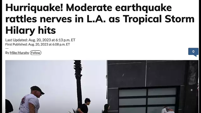 HURRIQUAKE HITS CALIFORNIA! NOW THEY'RE USING WEAPONIZED WEATHER HYBRIDS....