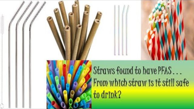 Bamboo, glass, and paper straws are now toxic due to PFAS.