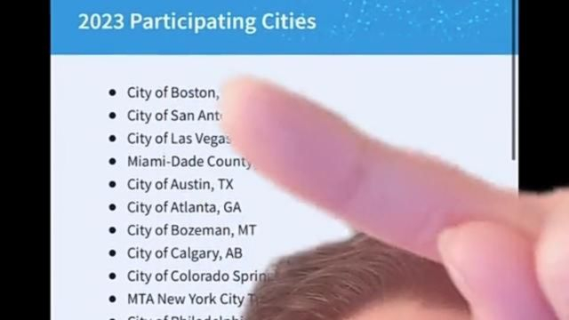 PARTICIPATING CITIES LIST FOR THE NWO 15 MINUTE CITIES