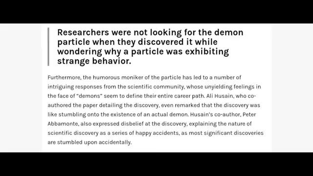 Nobody Told You Scientists Just Summoned A Demon